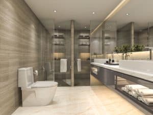 Modern bathroom tile trends